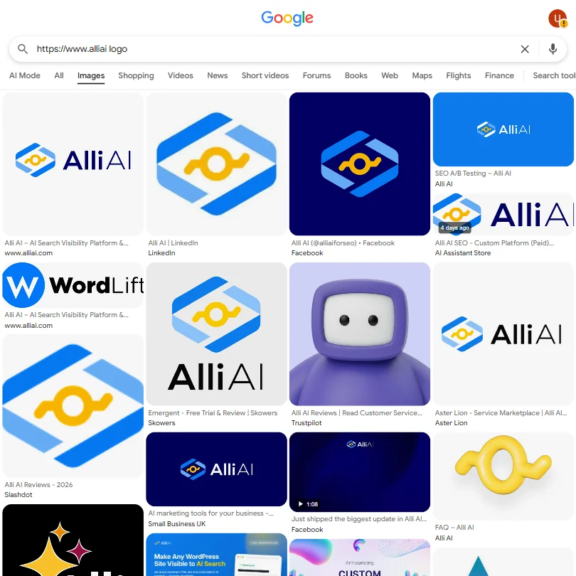 Alli AI pricing screenshot