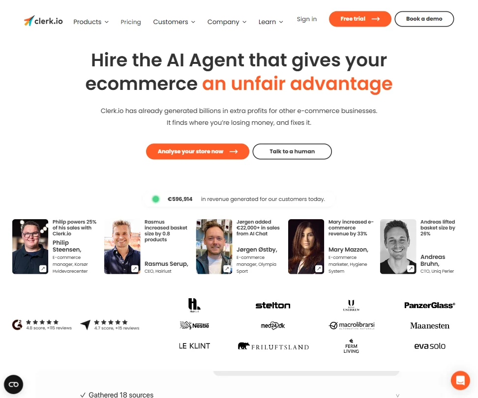 Clerk.io