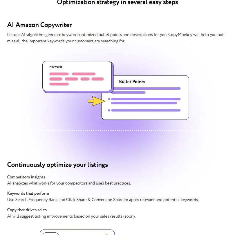 CopyMonkey features screenshot