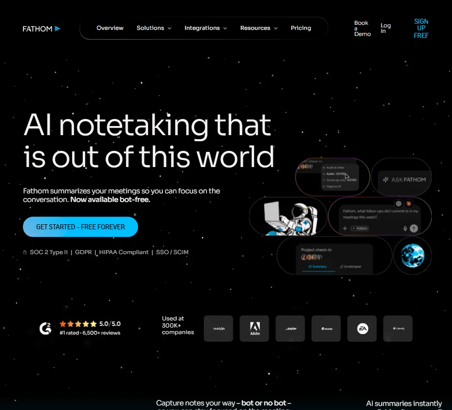 Fathom AI Notetaker