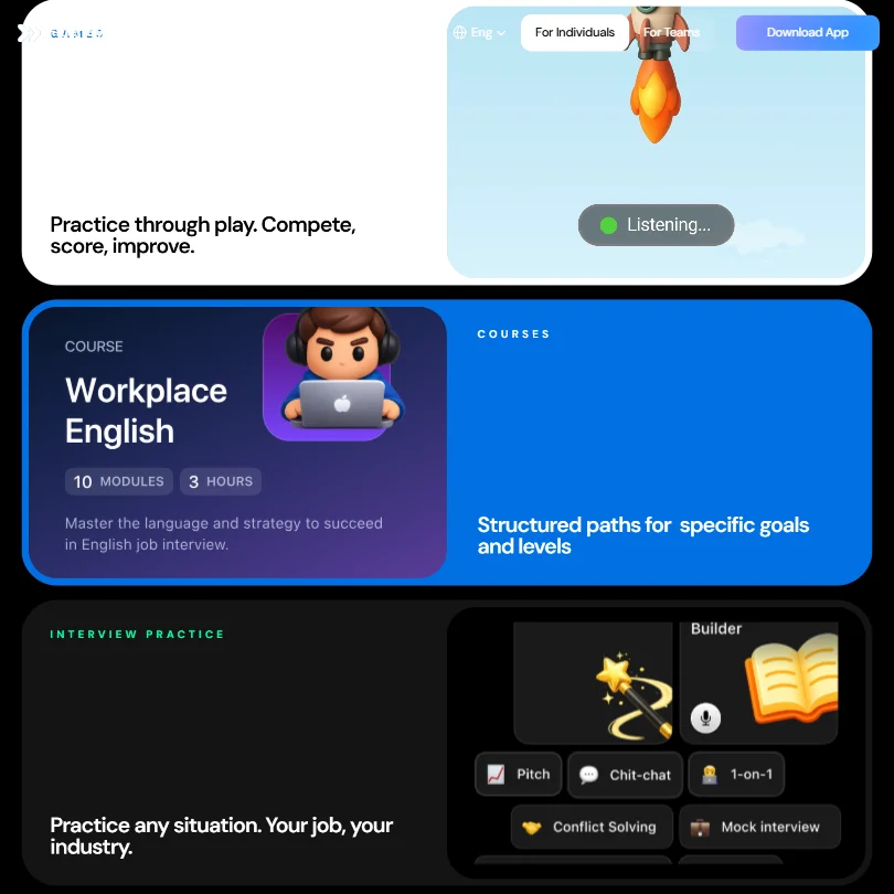 Fluently features screenshot