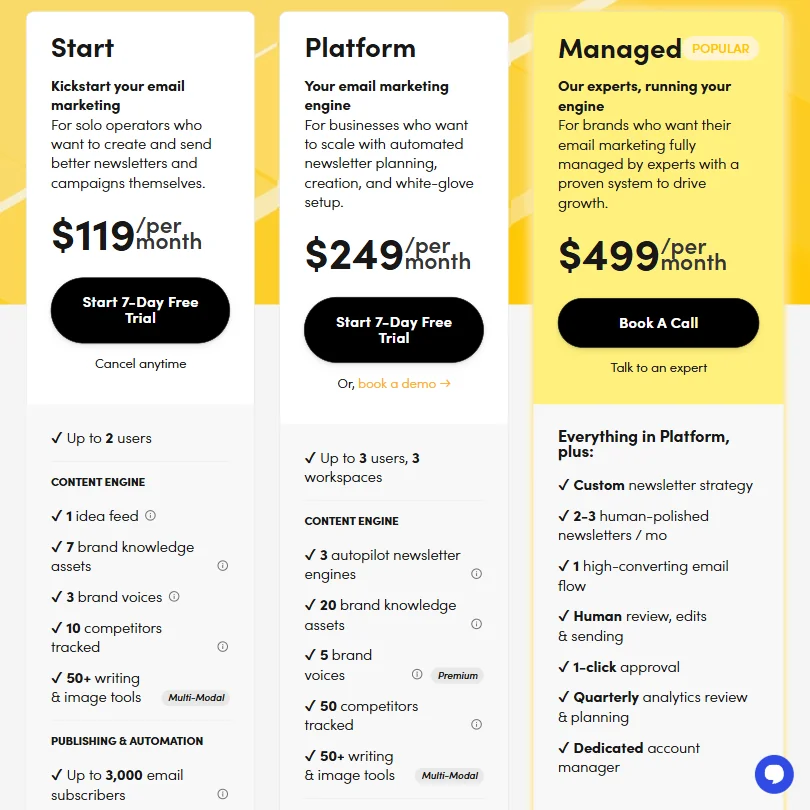 Hoppy Copy pricing screenshot