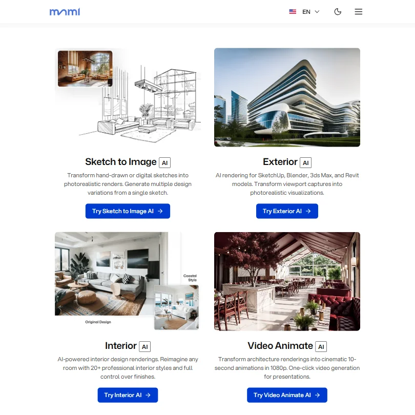 mnml.ai features screenshot