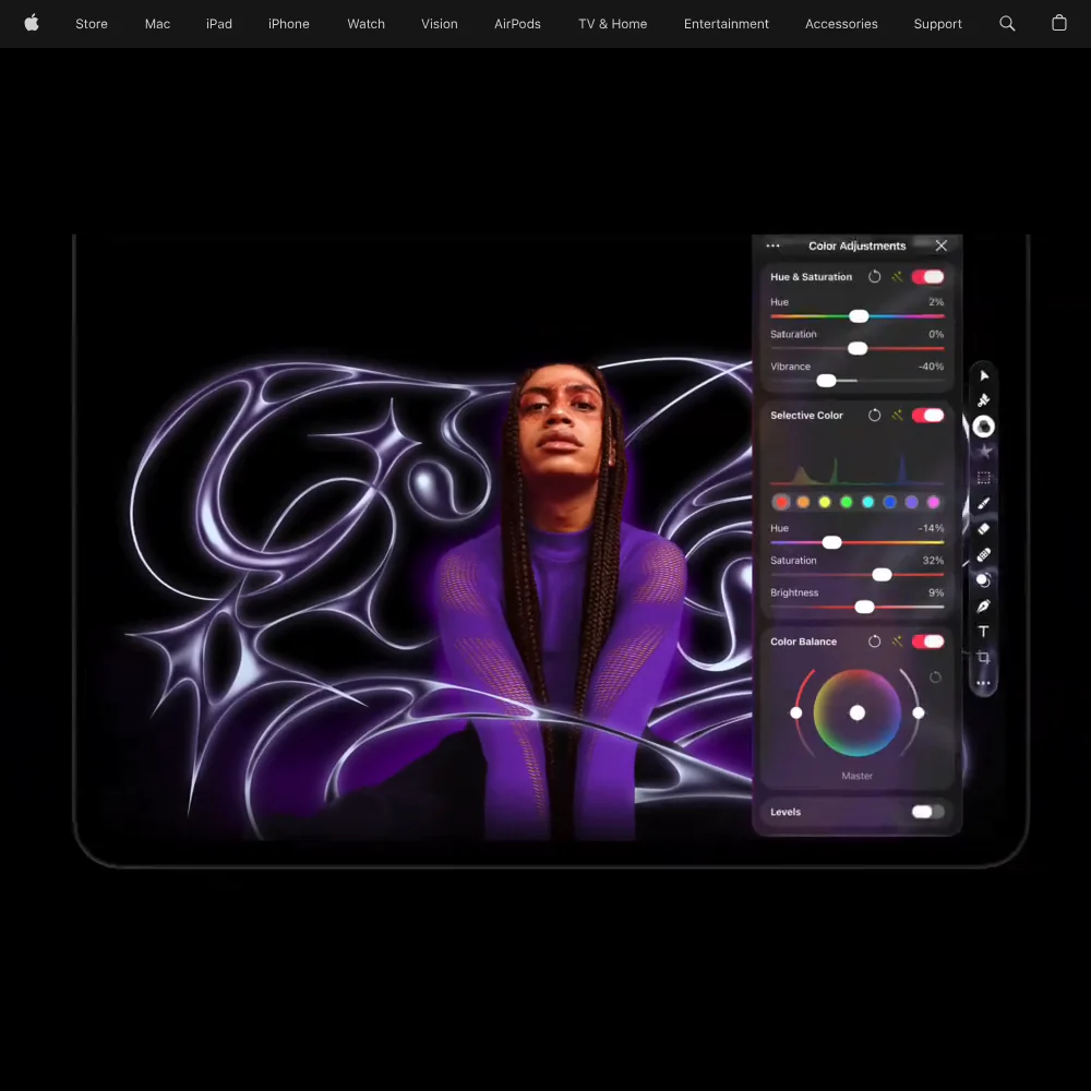 Pixelmator Pro homepage