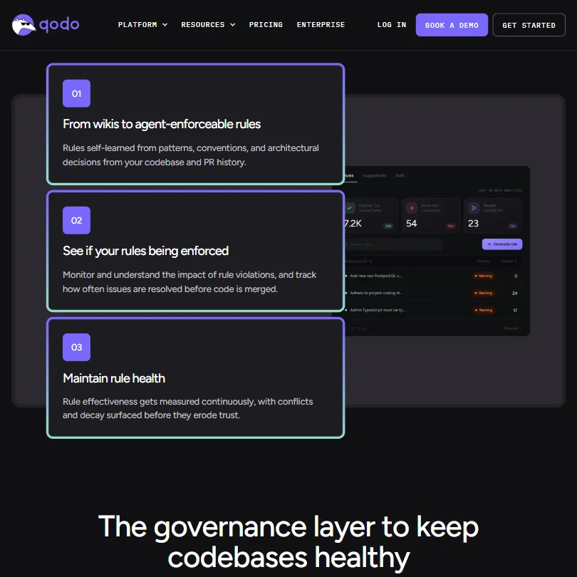 Replit features screenshot