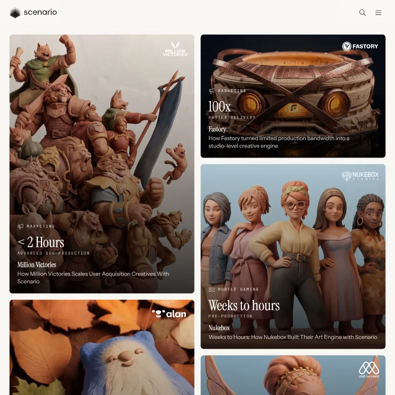 Scenario features screenshot