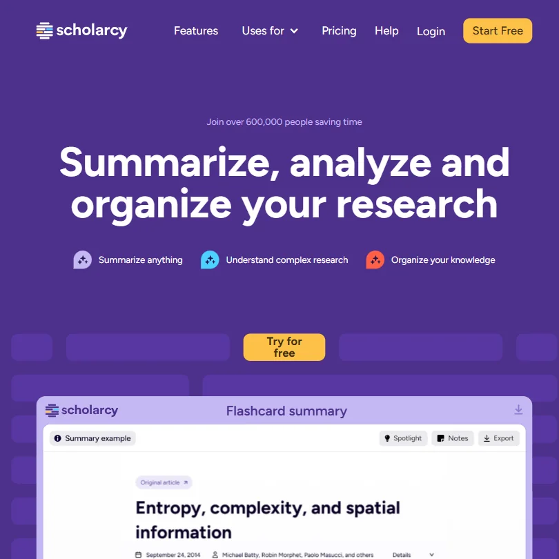 Scholarcy