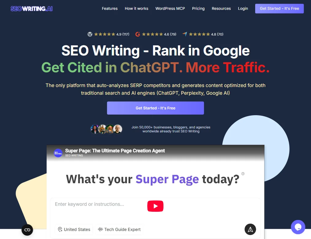 SEO Writing AI