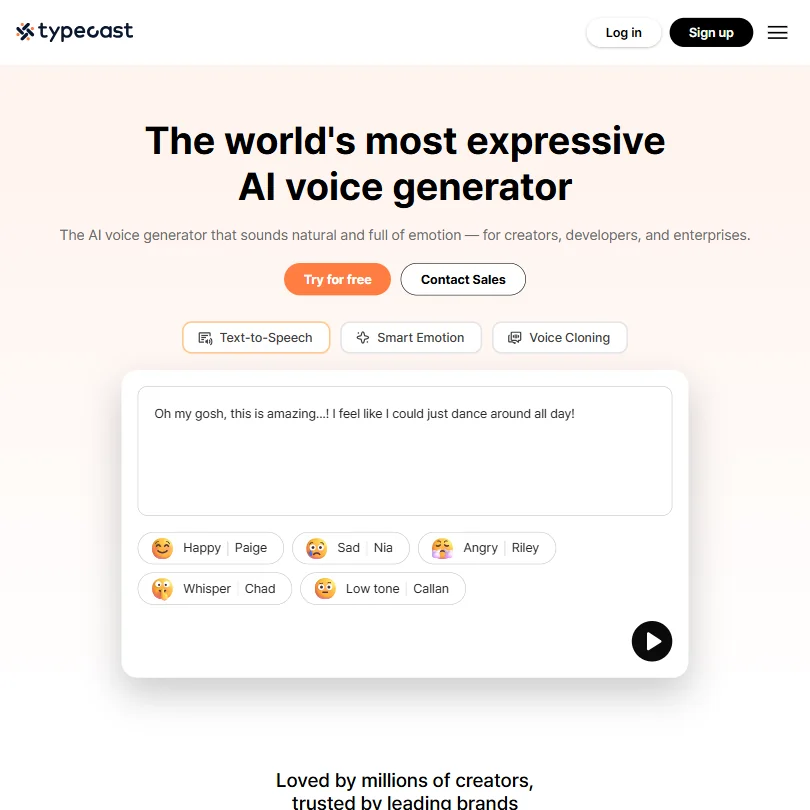 Typecast