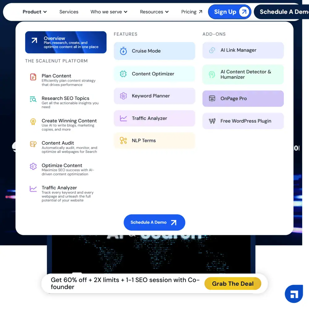 Scalenut AI Features
