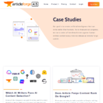 Article Forge Case Studies