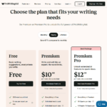 ProWritingAid Pricing