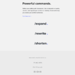 ShortlyAI Commands