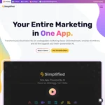 Simplified AI Homepage